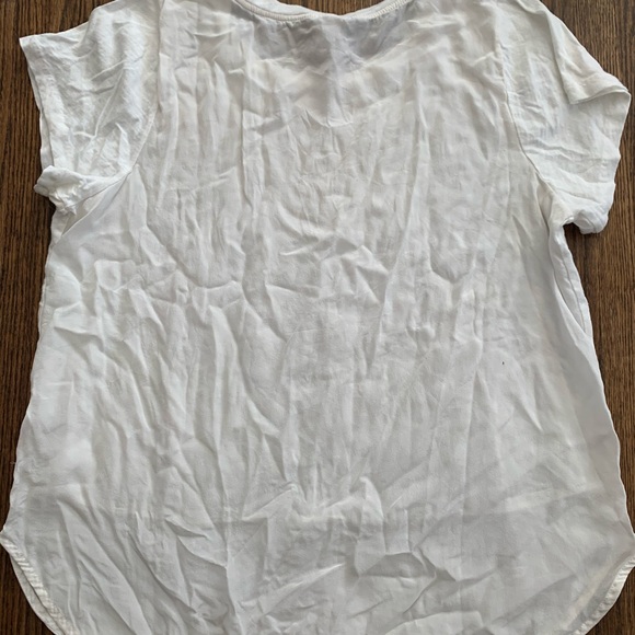 JCrew Cotton/Silk T-Shirt - Picture 3 of 3